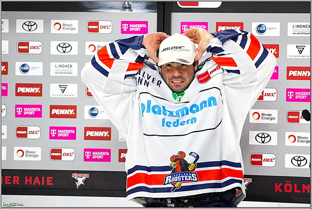 PENNY DEL; Koelner Haie- Iserlohn Roosters; Koeln, 24.01.2023